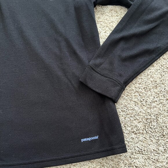 Patagonia 1/4 Zip Up Pullover - Womens - Black - Size Medium - Picture 3 of 6